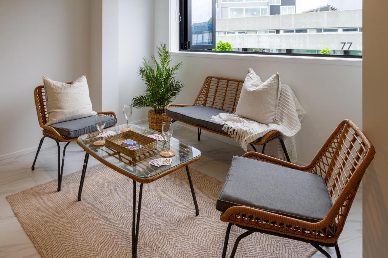 In The Heart Of It All: 2 Bed Cbd Townhouse Christchurch Eksteriør billede